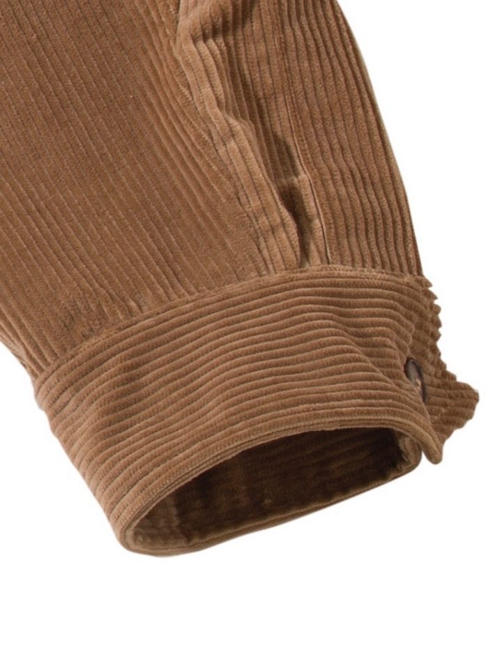 ASCARI sand Corduroy Radici Patrimonio 1970 Field Jacket - Image 2