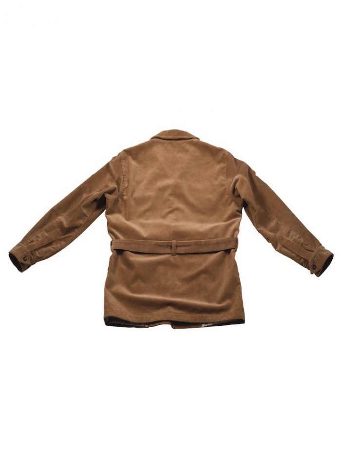 ASCARI sand Corduroy Radici Patrimonio 1970 Field Jacket - Image 4