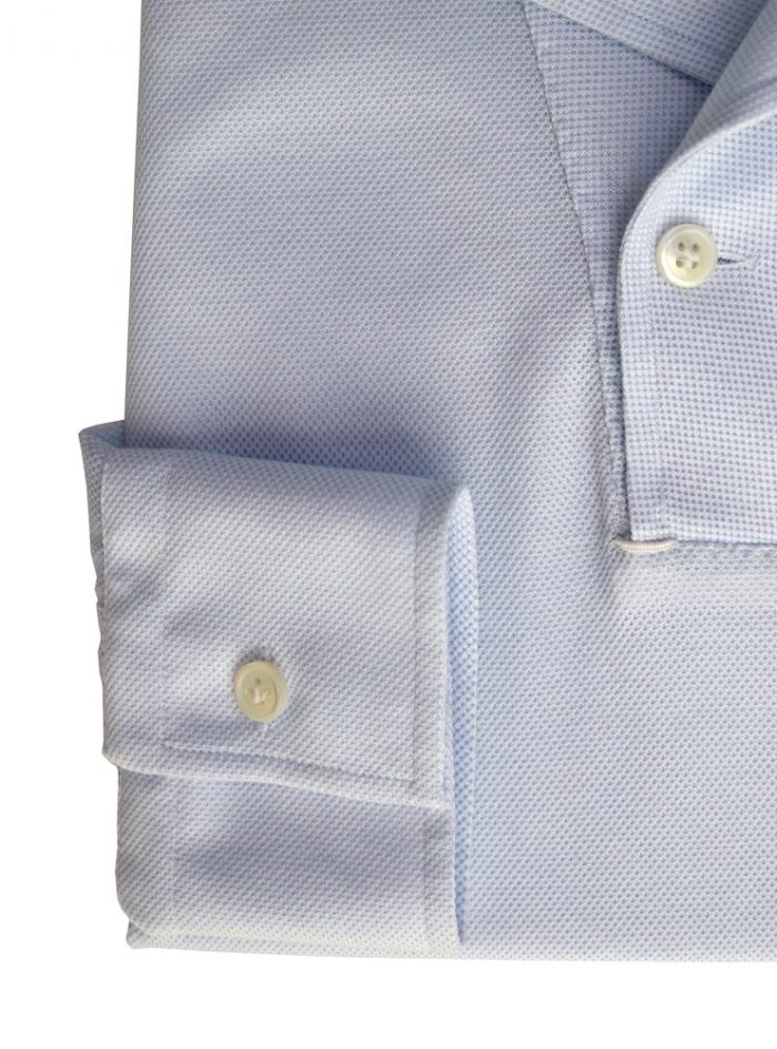 BAGNARA pale sky blu radici patrimonio 1970 polo shirt - Image 3