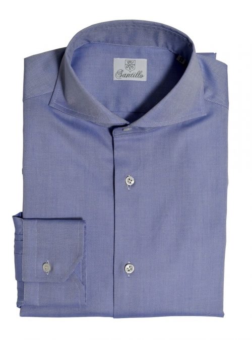 Our LANCASTER giro inglese 100% cotton shirt.