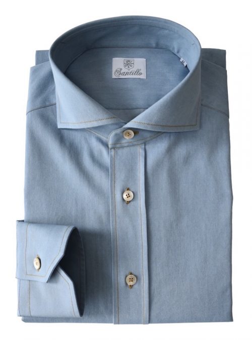 Our GIGI DENIM Strong Washed Cotton Shirt
